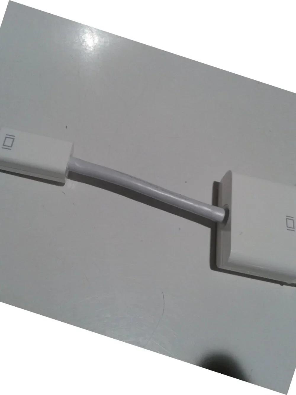 Genuine APPLE M9321G-B Mini DVI-DVI Adapter USED TESTED